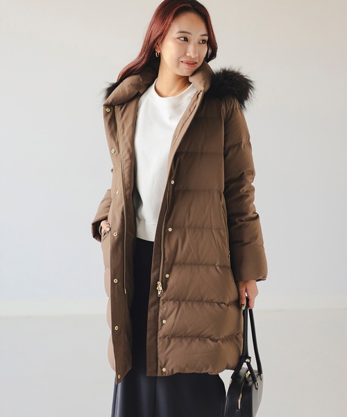 ベストセラー】河田 ロング ダウンコート （S～L）（ダウンジャケット