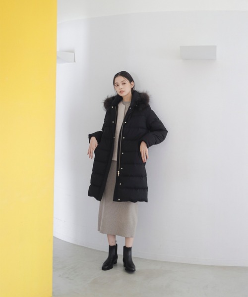 ベストセラー】河田 ロング ダウンコート （S～L）（ダウンジャケット