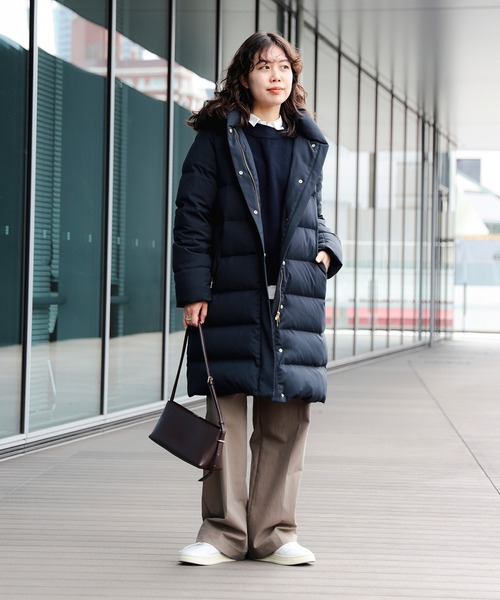 河田 ロング ダウンコート （S～L）（ダウンジャケット/コート