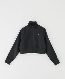 【FRED PERRY/フレッドペリー】 CROPPED TAPED TRACK JACKET:ブルゾン