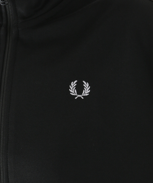 FRED PERRY(フレッドペリー)の「【FRED PERRY/フレッドペリー】 CROPPED TAPED TRACK JACKET:ブルゾン(ブルゾン・レディース・ブラック・MEDIUM)」の9枚目の写真
