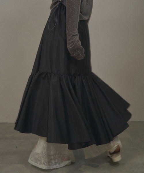 VIOLETTA(ヴィオレッタ)の「レースフレアパンツ(その他パンツ・レディース・ブラック/ホワイト・M/S)」の12枚目の写真