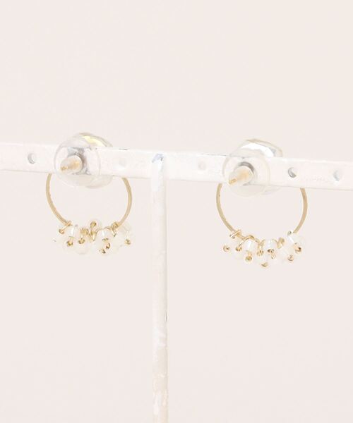 VIBGYOR（ヴィブジョー）の「【amechan】ボヌール（ピアス）(MA)（ピアス（両耳用）・レディース・クリア/その他/オレンジ・FREE）」の8枚目の写真