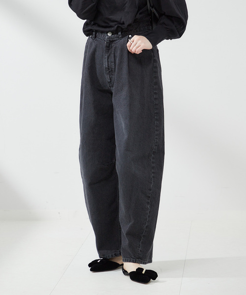 JOURNAL STANDARD L'ESSAGE デニムカーブパンツ 追加》デニムカーブパンツ（デニムパンツ・ジーンズ）｜JOURNAL