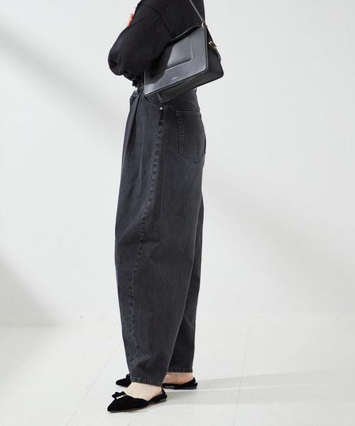 9/30まで！限定価格定価　レサージュ　デニムカーブパンツ　38　М　日本製 セール】デニムカーブパンツ（デニムパンツ）｜journal standard