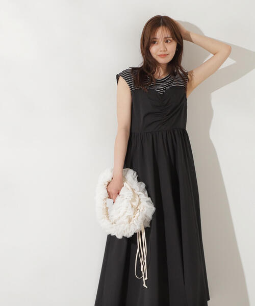 美品・クリーニング済み【Sサイズ】上品セットアップ ワンピース＆ボトムス PROPORTION BODY DRESSING（プロポーションボディドレッシング