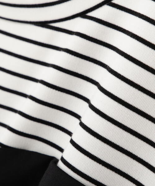 PROPORTION BODY DRESSING（プロポーションボディドレッシング）の「カットドッキングワンピース / 1214240708（ワンピース・レディース・ブラック/ホワイト系その他・SMALL/MEDIUM）」の18枚目の写真