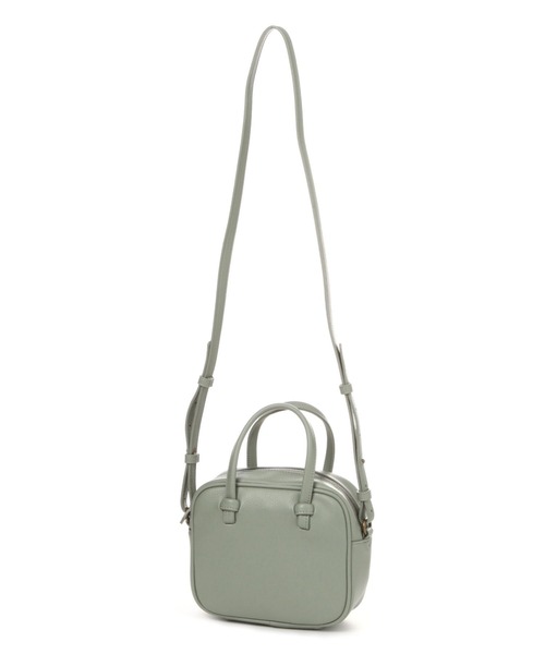 studio CLIP（スタディオクリップ）の「カラーボストンショルダーバッグ（ショルダーバッグ・レディース・ライトグリーン/ブラック/ライトグレー・FREE）」の13枚目の写真