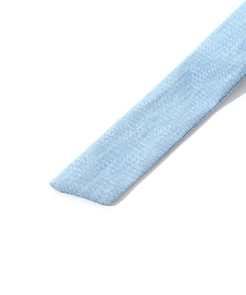 flower（フラワー）の「デニムリボンピン（ヘアピン・レディース・ネイビー/ライトブルー・FREE）」の7枚目の写真