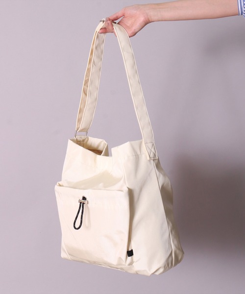 Legato Largo（レガートラルゴ）の「(LF)【Legato Largo】ドロスト ショルダーバッグ（ショルダーバッグ・レディース・ベージュ/グレー/アイボリー/ブラック・ONE SIZE）」の7枚目の写真