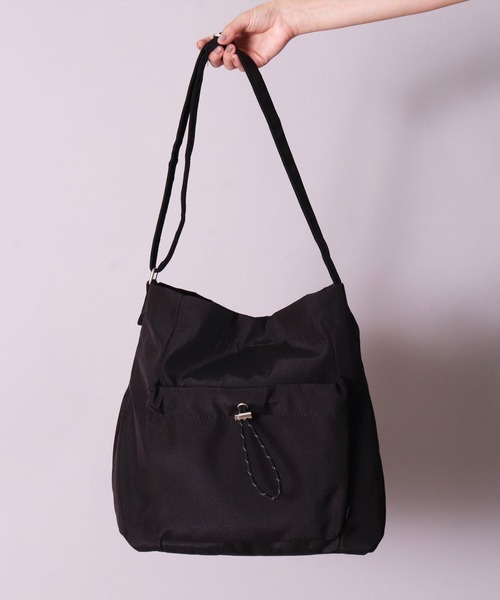 Legato Largo（レガートラルゴ）の「(LF)【Legato Largo】ドロスト ショルダーバッグ（ショルダーバッグ・レディース・ベージュ/グレー/アイボリー/ブラック・ONE SIZE）」の8枚目の写真