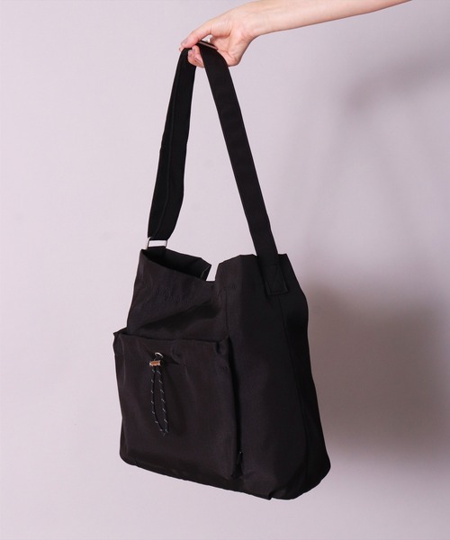 Legato Largo（レガートラルゴ）の「(LF)【Legato Largo】ドロスト ショルダーバッグ（ショルダーバッグ・レディース・ベージュ/グレー/アイボリー/ブラック・ONE SIZE）」の9枚目の写真