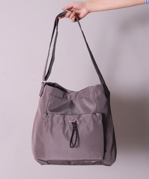 Legato Largo（レガートラルゴ）の「(LF)【Legato Largo】ドロスト ショルダーバッグ（ショルダーバッグ・レディース・ベージュ/グレー/アイボリー/ブラック・ONE SIZE）」の10枚目の写真