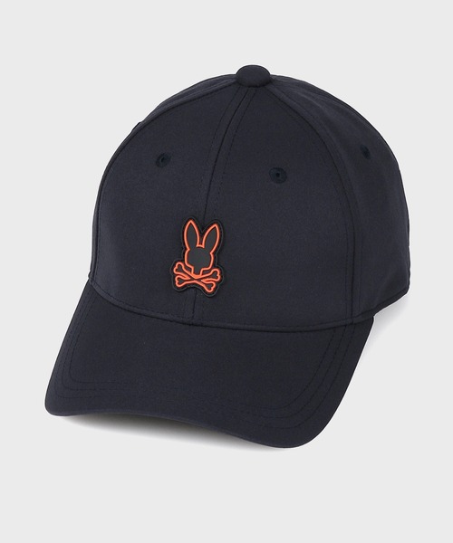 Psycho Bunny（サイコバニー）の「[GOLF]ラバーワッペン キャップ（キャップ・メンズ・ブラック/ネイビー・FREE）」の8枚目の写真