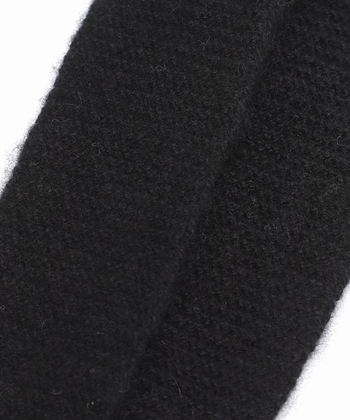 Spick & Span（スピックアンドスパン）の「Spick & Spanスリムニットマフラー（マフラー・レディース・ブラック/ベージュ・FREE）」の7枚目の写真