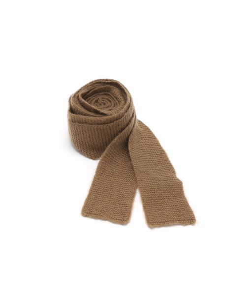 Spick & Span（スピックアンドスパン）の「Spick & Spanスリムニットマフラー（マフラー・レディース・ブラック/ベージュ・FREE）」の8枚目の写真