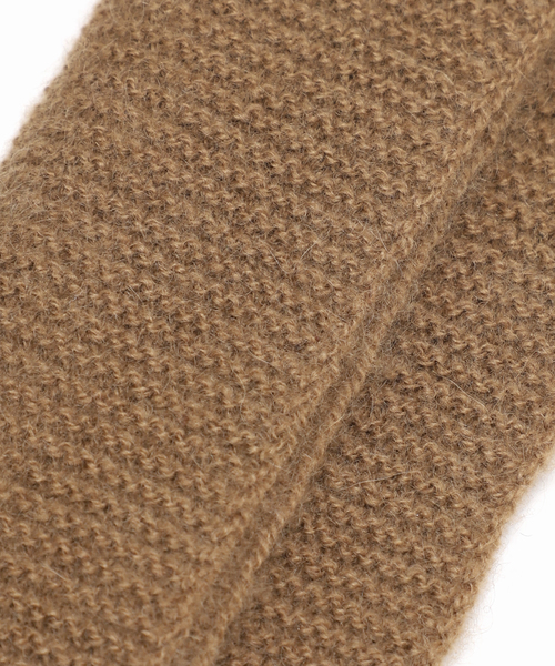 Spick & Span（スピックアンドスパン）の「Spick & Spanスリムニットマフラー（マフラー・レディース・ブラック/ベージュ・FREE）」の9枚目の写真