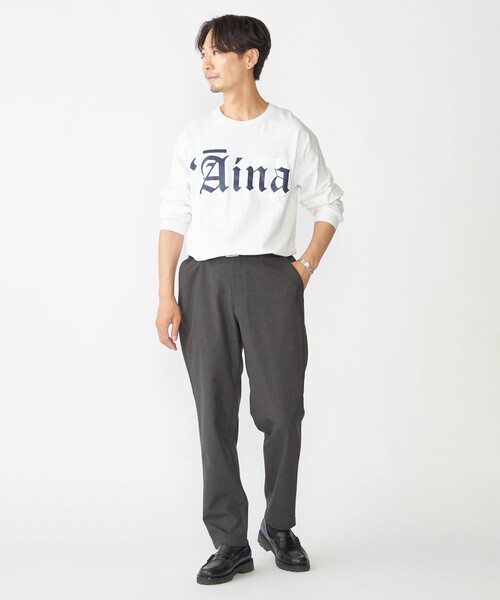 THE DAY ON THE BEACH（ザデイオンザビーチ）の「【SHIPS別注】THE DAY ON THE BEACH: プリント ポケット Tシャツ（ロンT）（Tシャツ/カットソー・メンズ・グレー/ホワイト・MEDIUM/LARGE/X-LARGE）」の3枚目の写真