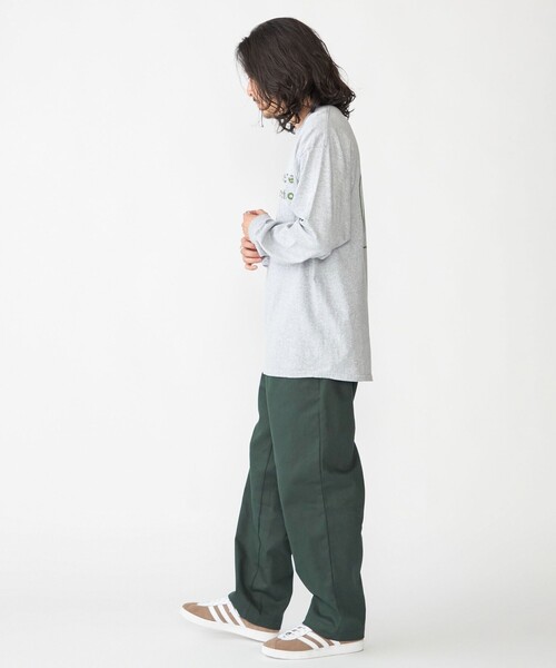 THE DAY ON THE BEACH（ザデイオンザビーチ）の「【SHIPS別注】THE DAY ON THE BEACH: プリント ポケット Tシャツ（ロンT）（Tシャツ/カットソー・メンズ・グレー/ホワイト・MEDIUM/LARGE/X-LARGE）」の5枚目の写真