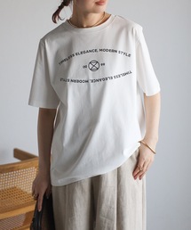 ＆HALF（アンドハーフ）の「TIMELESSロゴTシャツ（Tシャツ/カットソー）」