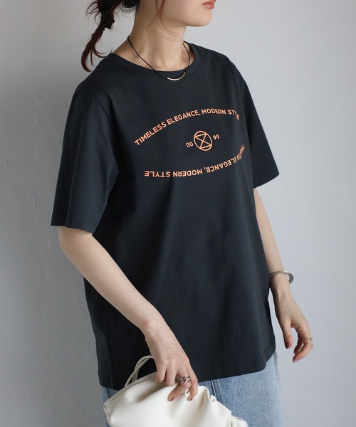 セール】TIMELESSロゴTシャツ（Tシャツ/カットソー）｜＆HALF