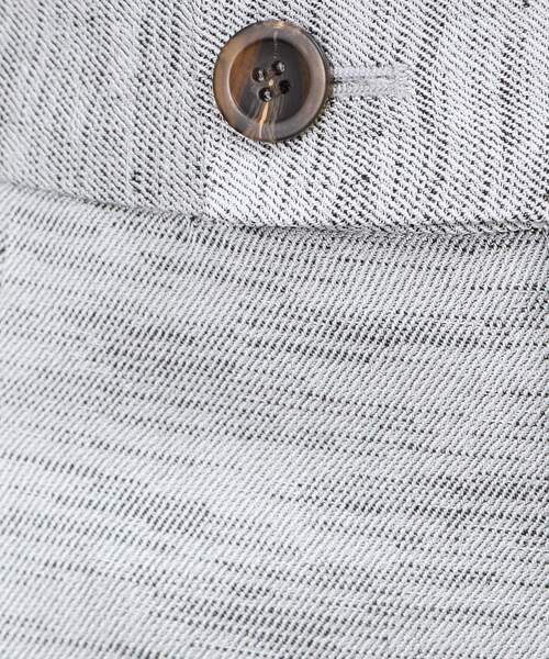 OPAQUE.CLIP（オペークドットクリップ）の「◆メランジワイドストレートパンツ【洗濯機洗い可】（その他パンツ・レディース・ブラック/ブルー系その他・42/40/38）」の8枚目の写真