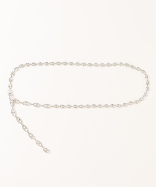 MOUSSY（マウジー）の「BELLY チェーン（ベルト・レディース・シルバー・FREE）」の8枚目の写真