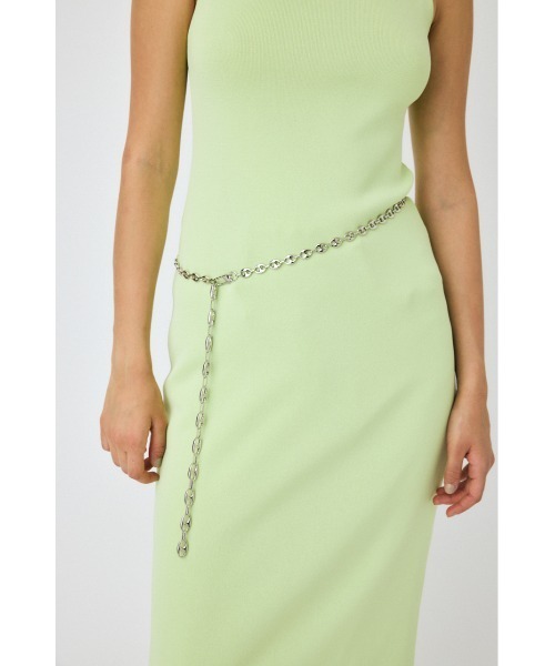 MOUSSY（マウジー）の「BELLY チェーン（ベルト・レディース・シルバー・FREE）」の6枚目の写真