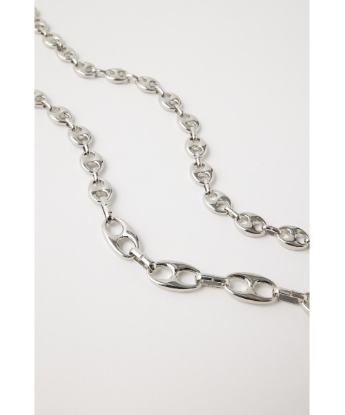 MOUSSY（マウジー）の「BELLY チェーン（ベルト・レディース・シルバー・FREE）」の3枚目の写真