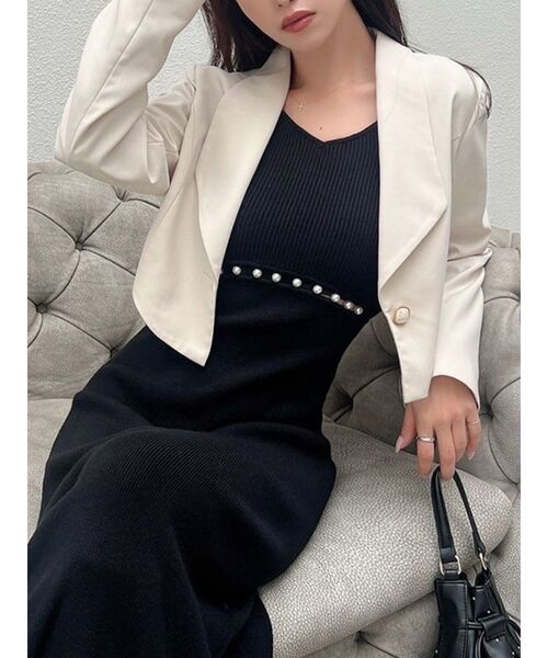 【セール】イレヘムショールカラージャケット（テーラードジャケット）｜RESEXXY（リゼクシー）テーラードジャケット