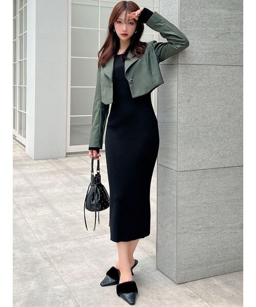 【セール】イレヘムショールカラージャケット（テーラードジャケット）｜RESEXXY（リゼクシー）