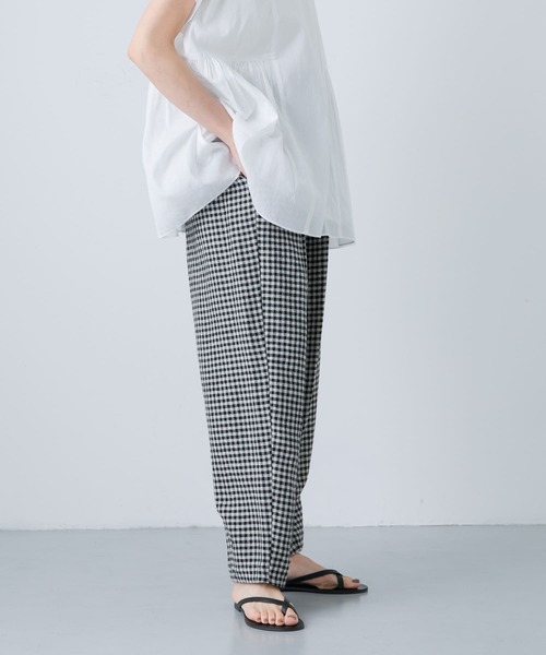 かぐれ（カグレ）の「クロップドチェックパンツ（その他パンツ