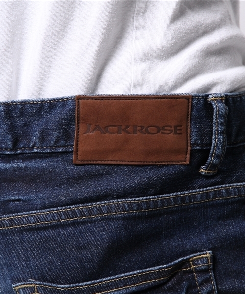 JACKROSE（ジャックローズ）の「ハイパーストレッチスタンダード加工デニム（デニムパンツ・メンズ・インディゴブルー/ブラック/サックスブルー・L/M/S/XL）」の17枚目の写真