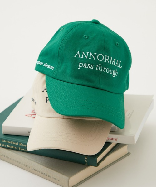 CIAOPANIC TYPY(チャオパニックティピー)の「【KIDS】LOGO刺繍キャップ(キャップ・キッズ・チャコールグレー/レッド/グリーン/ブラウン/オフホワイト・ONE SIZE)」の5枚目の写真