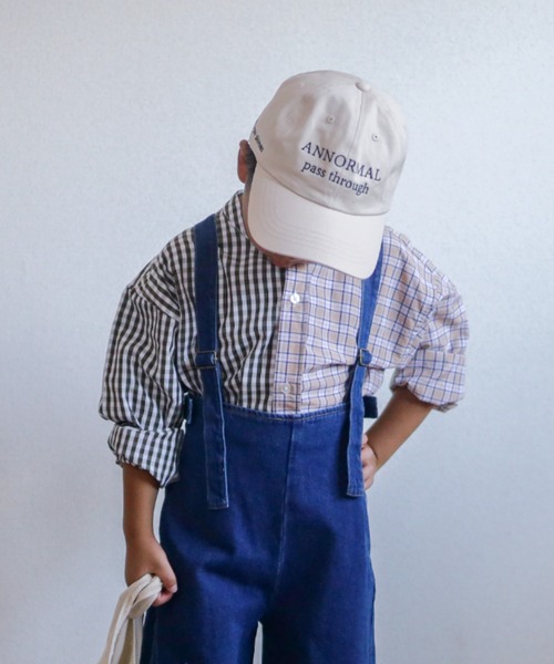 CIAOPANIC TYPY(チャオパニックティピー)の「【KIDS】LOGO刺繍キャップ(キャップ・キッズ・チャコールグレー/レッド/グリーン/ブラウン/オフホワイト・ONE SIZE)」の22枚目の写真