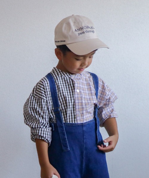 CIAOPANIC TYPY(チャオパニックティピー)の「【KIDS】LOGO刺繍キャップ(キャップ・キッズ・チャコールグレー/レッド/グリーン/ブラウン/オフホワイト・ONE SIZE)」の21枚目の写真