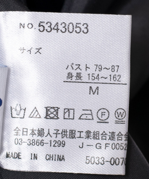 Jayro（ジャイロ）の「ラインフラワー袖フリルワンピース（ワンピース・レディース・ブラック系その他/ホワイト系その他・M）」の5枚目の写真