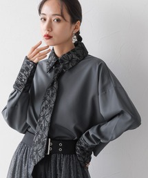 HARE | ネクタイショートシャツ(HARE)(シャツ/ブラウス)