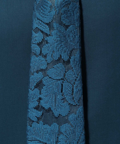 HARE（ハレ）の「ネクタイショートシャツ(HARE)（シャツ/ブラウス・レディース・ブラック/グリーン/パープル/ストライプ/ホワイト/グレー/ブルー/グリーン系その他・FREE）」の9枚目の写真