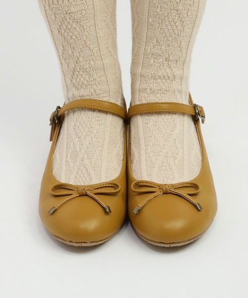 F i.n.t(フィント)の「ストラップ付リボンバレエシューズ/fint フィント(バレエシューズ・レディース・ダークグリーン/モーブ系/ブラック/マスタード/ブラウン・S/M/L)」の19枚目の写真