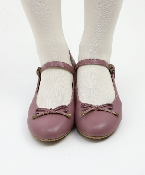 F i.n.t(フィント)の「ストラップ付リボンバレエシューズ/fint フィント(バレエシューズ・レディース・ダークグリーン/モーブ系/ブラック/マスタード/ブラウン・S/M/L)」の21枚目の写真