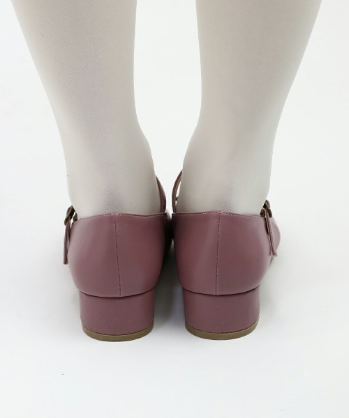 F i.n.t(フィント)の「ストラップ付リボンバレエシューズ/fint フィント(バレエシューズ・レディース・ダークグリーン/モーブ系/ブラック/マスタード/ブラウン・S/M/L)」の22枚目の写真