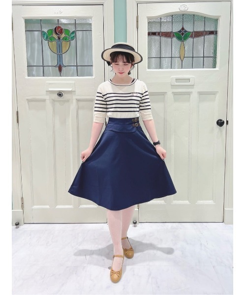 F i.n.t(フィント)の「ストラップ付リボンバレエシューズ/fint フィント(バレエシューズ・レディース・ダークグリーン/モーブ系/ブラック/マスタード/ブラウン・S/M/L)」の8枚目の写真