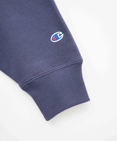 Champion（チャンピオン）の「MILKFED.ⅹCHAMPION SWEAT HOODIE（パーカー・レディース・オートミール/ネイビー/オレンジ/チャコール・M/S）」の19枚目の写真