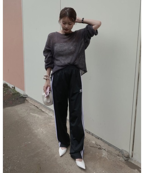 meilmada(メイルマダ)の「ソフトシアールーズニット(ニット/セーター・レディース・ベージュ/イエロー/チャコールグレー/モカ/ライトグリーン・FREE)」の13枚目の写真