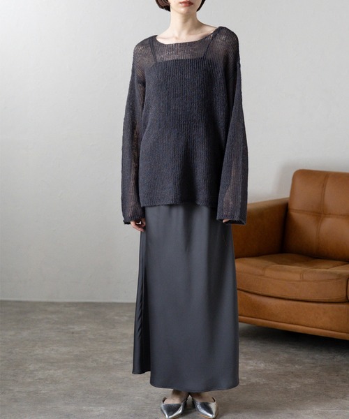 【美品】ダーマコレクション ウール カシミヤ パンダニットセーター M セール】 キャッシュウールタートルネックトップス （ニット