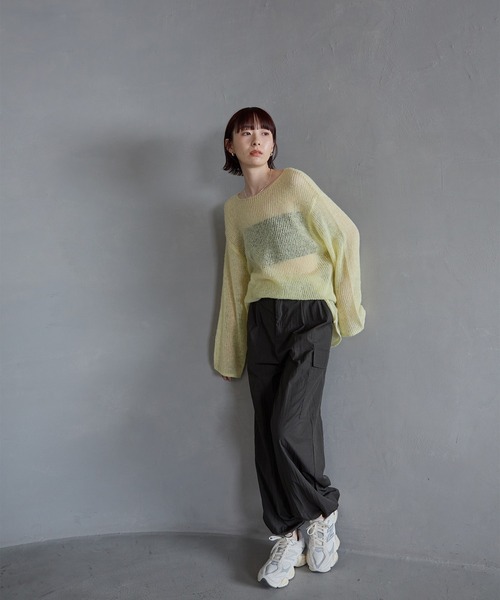 AMBIDEX Store △○MELLOW pullover(F ベージュ): l'atelier du