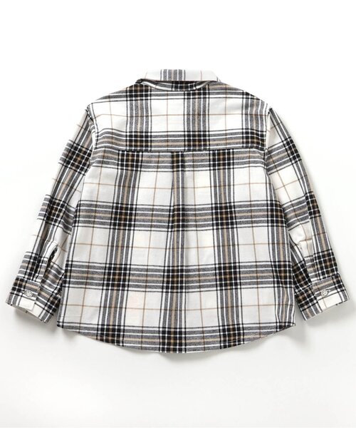 apres les cours(アプレレクール)の「【リンク】スタンダードシャツ(シャツ/ブラウス・キッズ・チェック/ストライプ・80/90/100/110/120/130)」の9枚目の写真