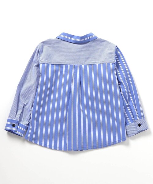 apres les cours(アプレレクール)の「【リンク】スタンダードシャツ(シャツ/ブラウス・キッズ・チェック/ストライプ・80/90/100/110/120/130)」の10枚目の写真