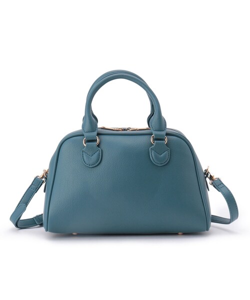 ESPERANZA(エスペランサ)の「シボフェイクレザー2WAYボストンバッグ(ボストンバッグ・レディース・こしょう色系/ブルー/ブラック・FREE)」の7枚目の写真